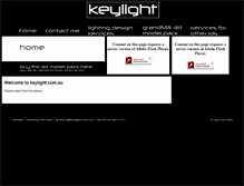 Tablet Screenshot of keylight.com.au